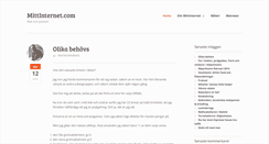 Desktop Screenshot of mittinternet.com