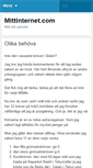 Mobile Screenshot of mittinternet.com